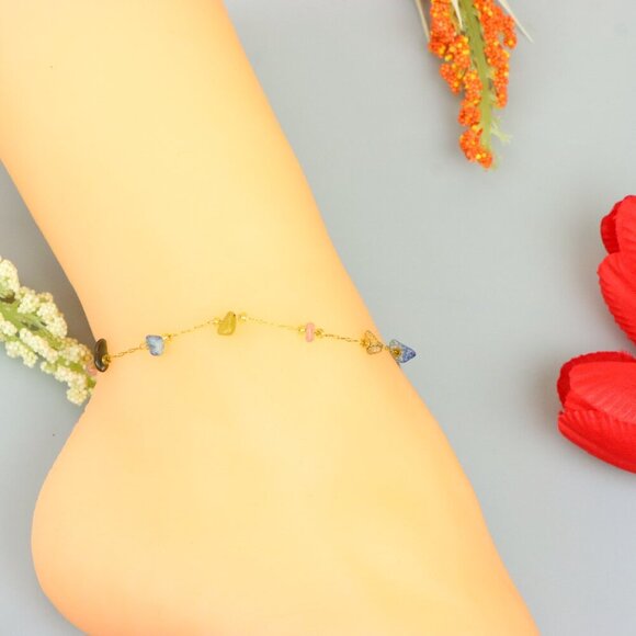 Handmade Anklet – A Stylish Choice for Women, Thoughtful Gift Idea, EVCH1145 - Picture 8 of 9